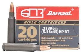 Barnaul 223 Rem Hp 55gr 20 Round