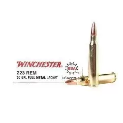 WINCHESTER USA 223 REM 55 GR FMJ